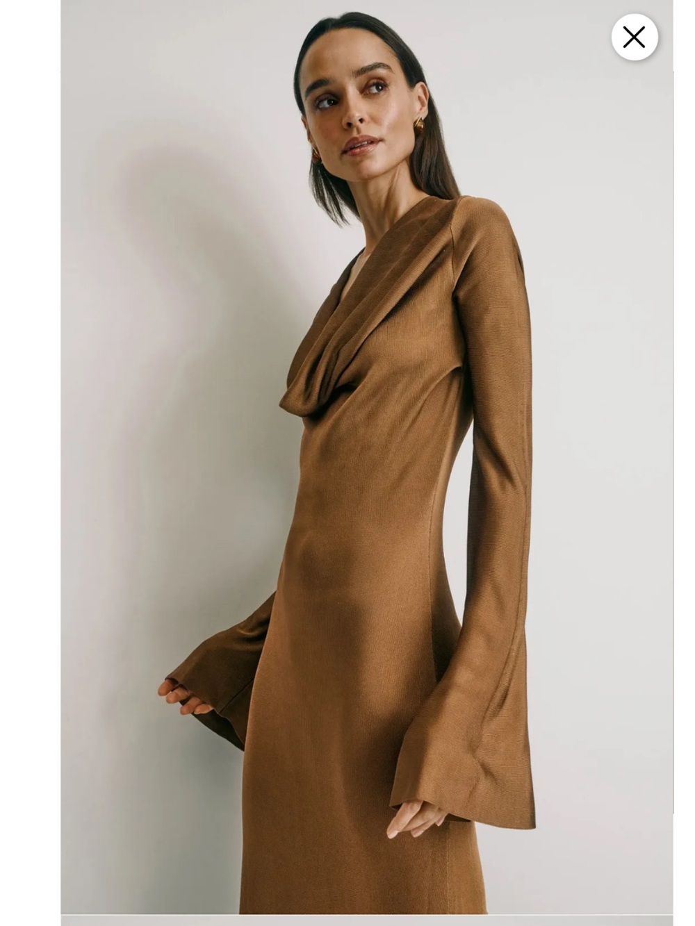 Altuzarra Cowl Neck Milda Dress, Size: XS - Picture 5 of 15